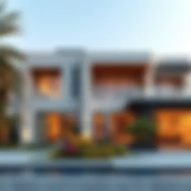 Stunning Modern Design of A La Carte Villa Luxurious a la carte villa exterior showcasing modern architecture