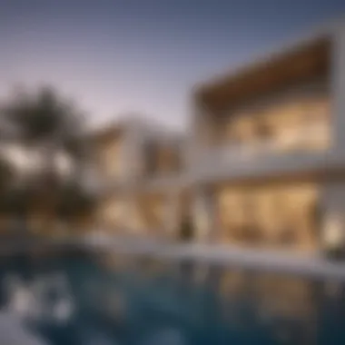 Contemporary Architectural Design of Al Waha Villas Contemporary architectural design of Al Waha Villas