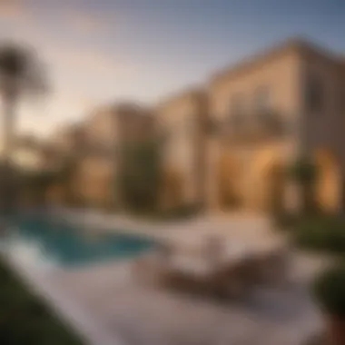 Stunning Outdoor View of Al Waha Villas Stunning outdoor view of Al Waha Villas