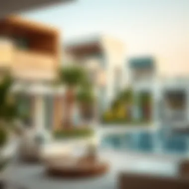 Diverse property types available in Palm Jumeirah, including modern apartments and villas