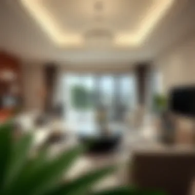 Luxurious Interiors of Bianca Townhouses Luxurious living spaces within Bianca Townhouses
