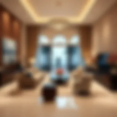 Sophisticated Interiors: Luxury Living Redefined Luxurious villa interior showcasing elegant furnishings and decor