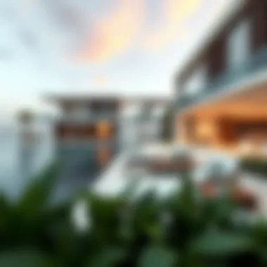 Waterfront Luxury Villas: An Architectural Marvel Stunning waterfront villa in Dubai with modern architectural design