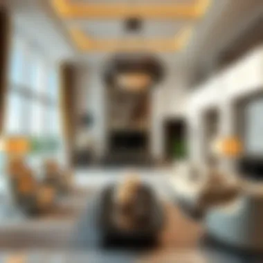 Opulent Interiors of Dubai Villas Luxurious villa interior design