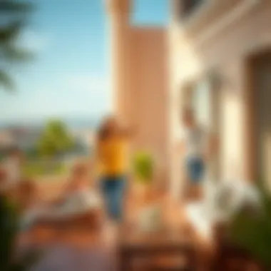 Dynamic Community Lifestyle in Damac Hills Veneto Vibrant lifestyle scene in the Damac Hills Veneto community
