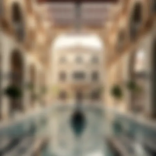 A stunning view of the Venetian-inspired architecture in Damac Lagoons Venice