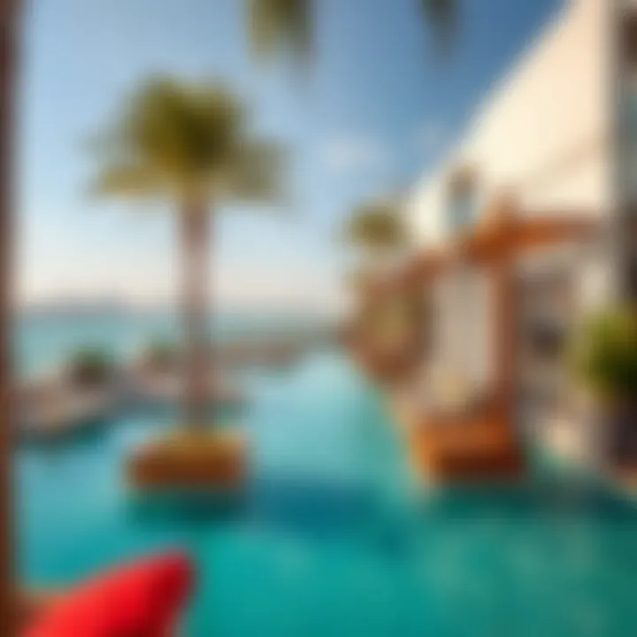A vibrant lifestyle scene in Damac Lagoons Venice