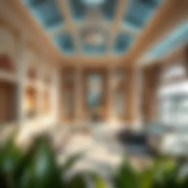 Architectural Marvel in Emirates Hills Exquisite architectural design of a mansion in Emirates Hills