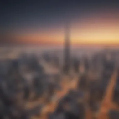 Dubai Real Estate Investment Dubai skyline with real estate investment highlights
