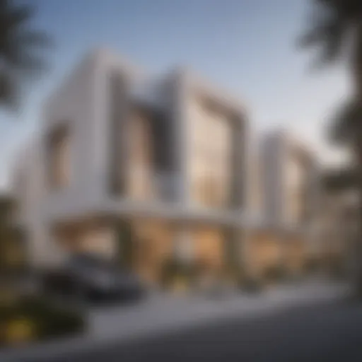 Contemporary Architectural Design of Dubai South Townhouses