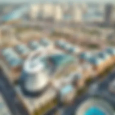 Aerial View of Emaar Dubai South Aerial view of Emaar Dubai South showcasing its modern architecture