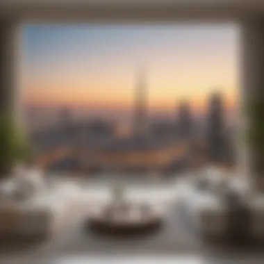 Panoramic City View Breathtaking panoramic view from the property overlooking the city