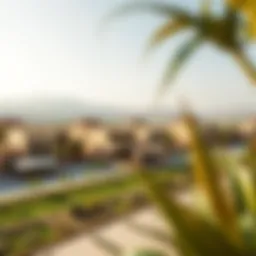 Spectacular view of Anya community in Arabian Ranches 3