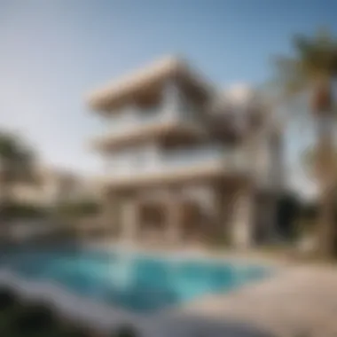 Architectural Marvels of District One Stunning architectural design of District One Villas
