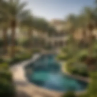 Lush Landscaped Parks in Elan Tilal Al Ghaf Serene landscaped parks and recreational areas in Elan Tilal Al Ghaf