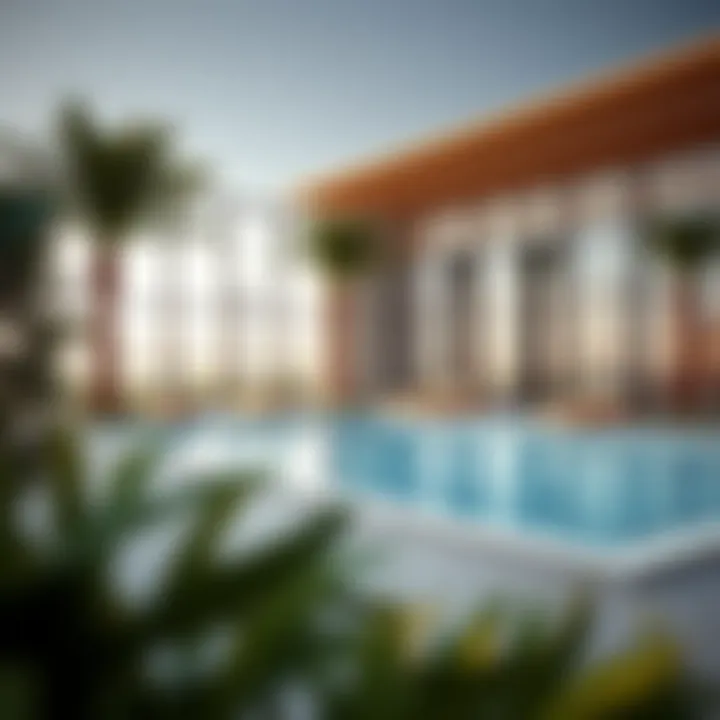 Recreational amenities available in Emaar South Villas