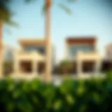 Stunning view of Emaar South Villas showcasing luxury architecture