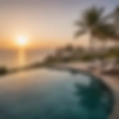 Unparalleled Relaxation at the Infinity Pool Elegant infinity pool with breathtaking views at Five Palm