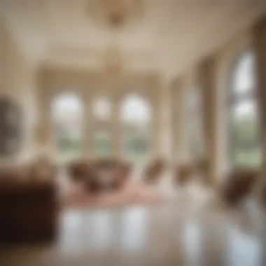 Elegant Interior of a Golf Villa Elegant interior of a Dubai golf villa
