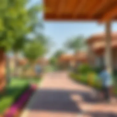 Community Park in the Heart of Arabian Ranches Vibrant community park in Arabian Ranches