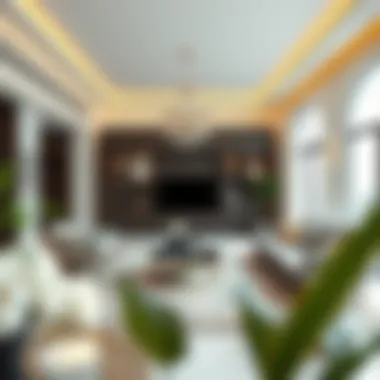 Luxurious interior of a house in Arabian Ranches
