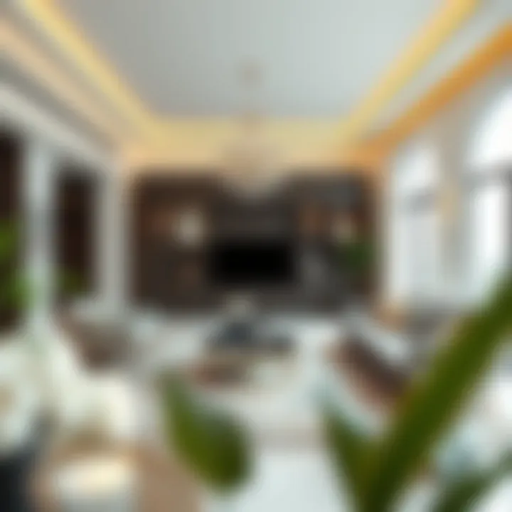 Luxurious interior of a house in Arabian Ranches