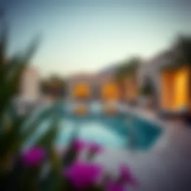 Stylish Amenities in Arabian Ranches Stylish amenities in Arabian Ranches like pools and clubhouses