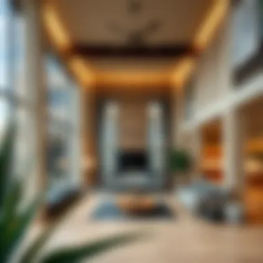 Interior View of a Modern Home Interior view of a modern home in Arabian Ranches