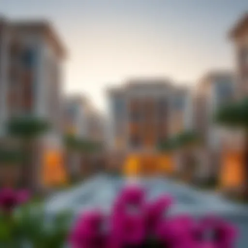 Stunning view of Jumeirah Park Homes architecture