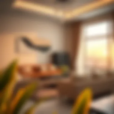 Luxurious Interiors of Jumeirah Park Homes Luxurious living space in Jumeirah Park