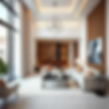 Contemporary Living in JVC Townhouses Interior of a modern townhouse in Jumeirah Village Circle
