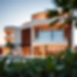 Magnificent exterior view of La Mer Villa showcasing its architectural splendor