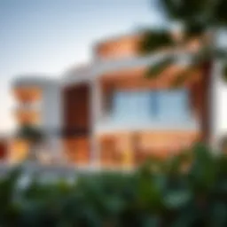 Magnificent exterior view of La Mer Villa showcasing its architectural splendor