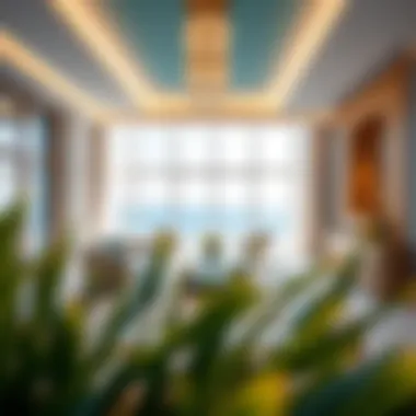 Luxurious interior design highlighting the elegance and sophistication of the villa