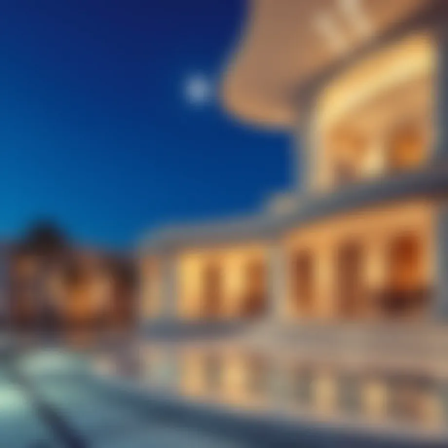 Luxury mansion with stunning architecture in Dubai