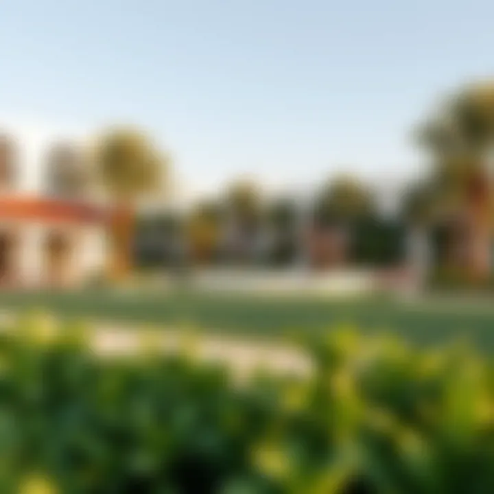 Recreational amenities in Mira 4, including parks and play areas