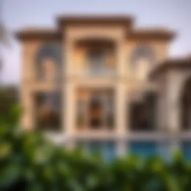Exquisite Villa Architecture Stunning villa exterior in Mohammed Bin Rashid City