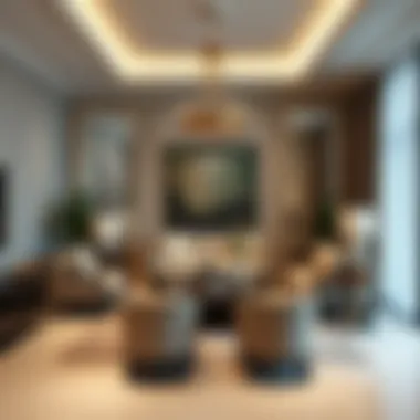 Luxury Living: Elegant Interior of a Home in Mudon Arabella Elegant interior of a home in Mudon Arabella reflecting luxury living