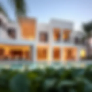 Modern Architectural Design of a Villa in Mudon Arabella Luxurious villa in Mudon Arabella with modern architecture