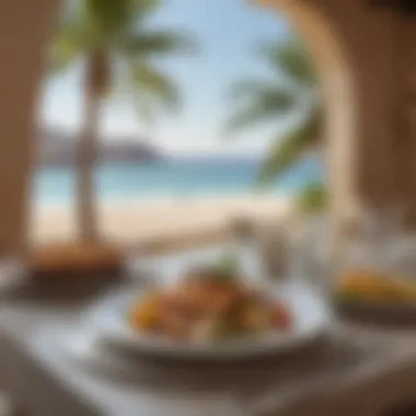 Culinary Delights: A Gastronomic Experience at Nurai Island Diverse culinary offerings at the resort's restaurant