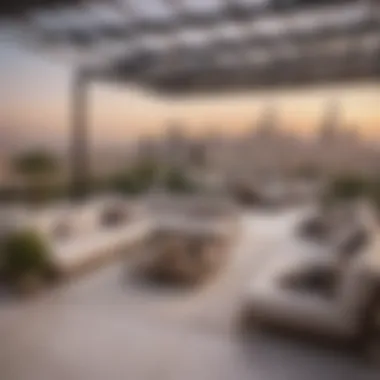 Stunning Rooftop Terrace in a Dubai Penthouse Stunning rooftop terrace in a Dubai penthouse