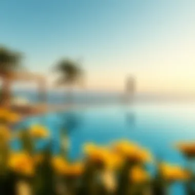 Infinity Oasis: Where Luxury Meets Serenity Luxurious infinity pool overlooking the beach