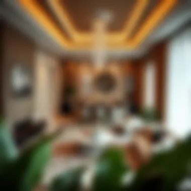 Luxurious Interiors of Dubai's Semi-Detached Villas Luxurious interior design of a semi-detached villa