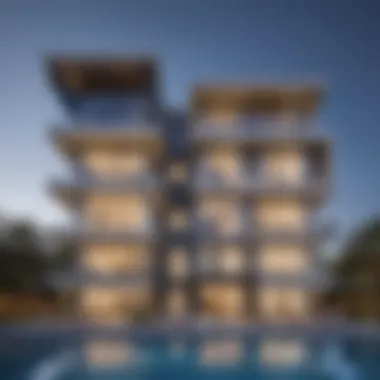 Architectural Marvel of Sobha Meydan Architectural details of a modern residential building in Sobha Meydan