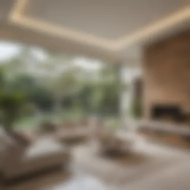 Modern Amenities in Sobha Villas Sophisticated interior design of a Sobha Villa highlighting modern amenities