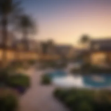 Sunset View of Spring Community A picturesque sunset view of Spring Community, highlighting its serene environment