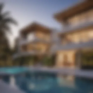 Modern Architectural Marvel in Springs 10 Luxurious villa within Springs 10 showcasing modern architecture.