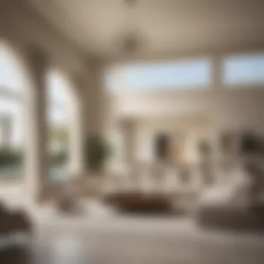 Elegant Interior of Noya Villas Living Room Spacious living room interior reflecting elegance and comfort