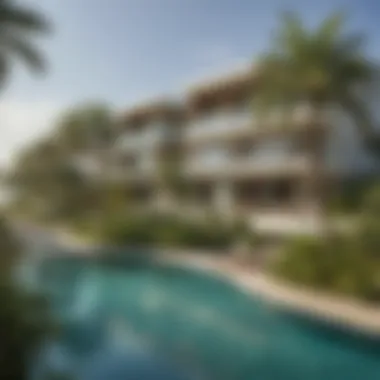Stunning Views of Frond E's Waterfront Lush landscape and waterfront views of Frond E