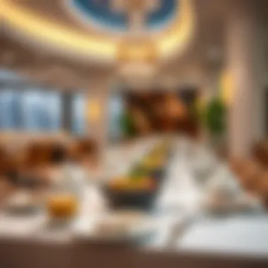 Gourmet dining experience in Jumeirah